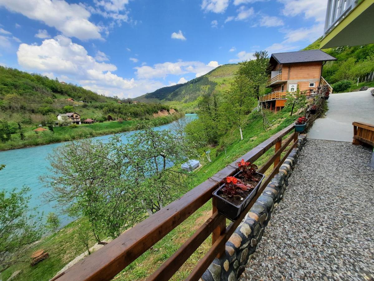 Apartmani Vila Na Drini Foca Exterior foto